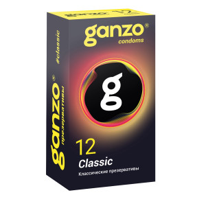 Презервативы классические Ganzo Classic (12 шт)