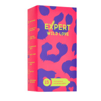 Презервативы ребристые с точками EXPERT Wild Love (15 шт)