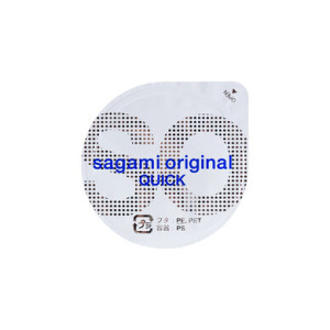 Презервативы полиуретановые Sagami Original Quick 0,02 (6 шт) (иной угол)