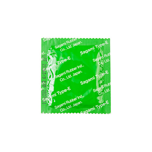 Презервативы анатомической формы с рельефными точками латексные Sagami Xtreme dots Type-E (1 шт)