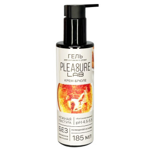 Съедобный лубрикант на водной основе Pleasure Lab Крем-брюле 185 мл