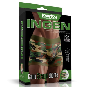 Шорты для страпона камуфляжные Ingen Camo M/L