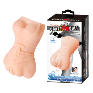 Реалистичный мастурбатор вагина самосмазывающийся Crazy Bull Jane