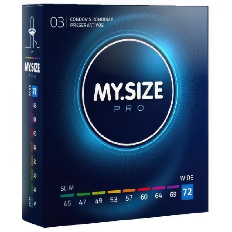 Презервативы My.Size Pro №3 размер 72