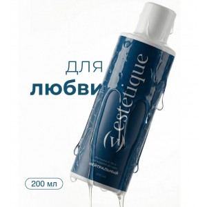 Базовый лубрикант-гель на водной основе Estetique, 200 мл, в ассортименте, РБ