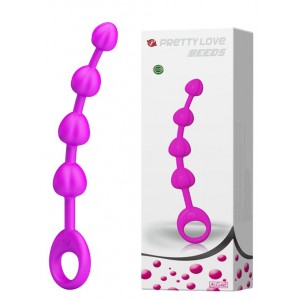 Силиконовая цепочка Classic Pretty Love Beeds