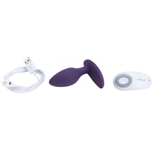 Анальная втулка We-Vibe Ditto с вибрацией и с дистанционным пультом фиолетовый