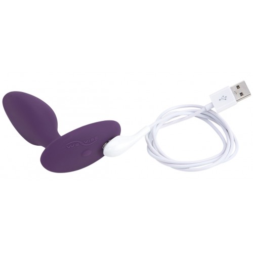 Анальная втулка We-Vibe Ditto с вибрацией и с дистанционным пультом фиолетовый