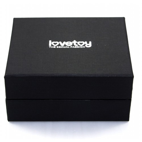 Анальная пробка из стали рифленая с зелёным кристаллом Rosebud Classic S