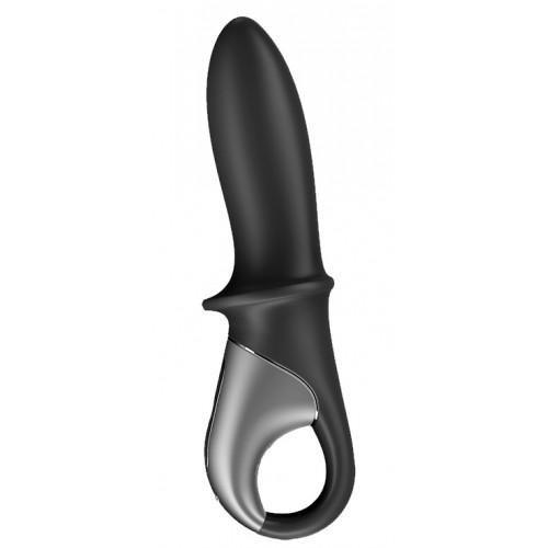 Анальный вибратор Satisfyer Hot Passion Connect App, силикон, черный