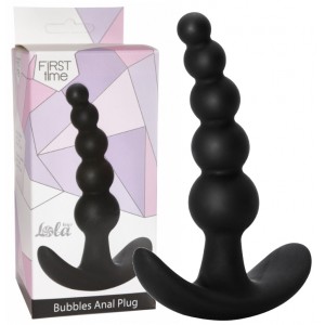 Анальная елочка Bubbles Anal Plug Black