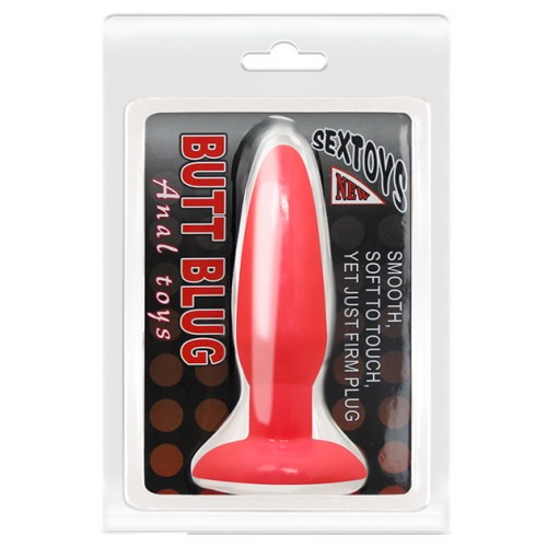 Анальная пробка на присоске телесная