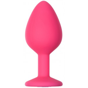 Анальная пробка Emotions Cutie Medium Pink Dark Purple Crystal (иной угол)