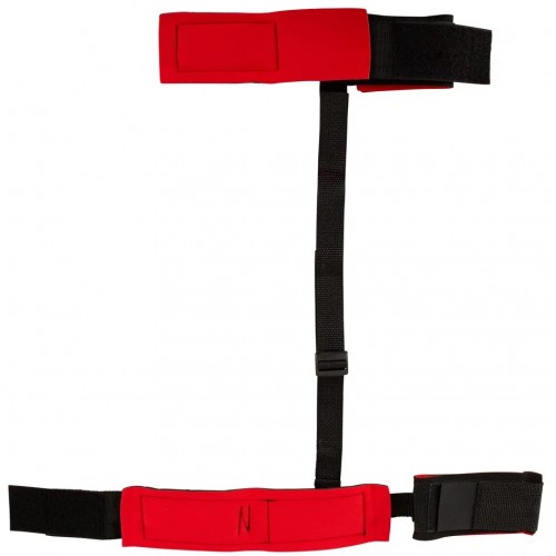 Черно-красный фиксатор для рук и ног