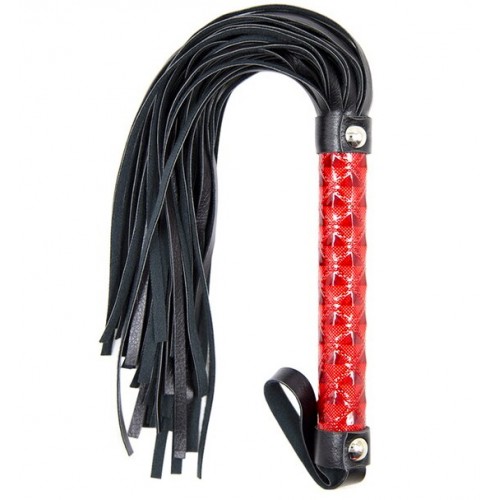 Дизайнерский красно-чёрный БДСМ набор из 4 игрушек