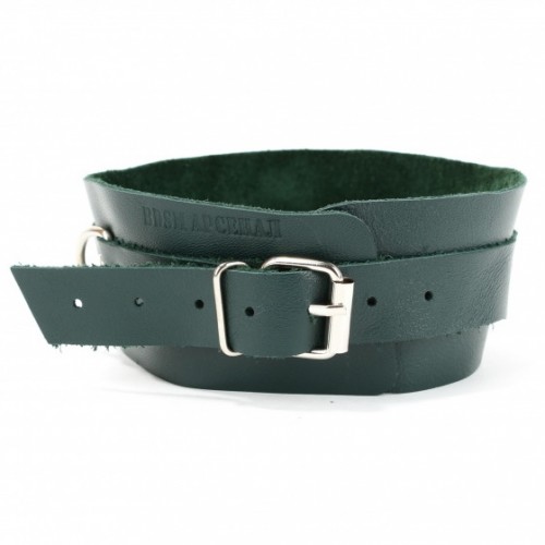 Ошейник классика изумруд