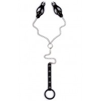 Зажимы для сосков клевер с ремешком