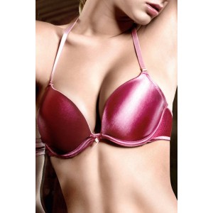 Манящий малиновый бюстгальтер с мягкими чашечками Have Fun Princess 80C (иной угол)