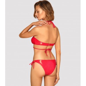 Мерцающий купальник с лифом-бандо Coralya M (иной угол)