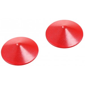 Пэстисы круглые красного цвета (иной угол)