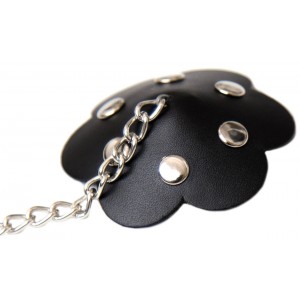 Пэстисы в виде цветка с цепочкой (иной угол)