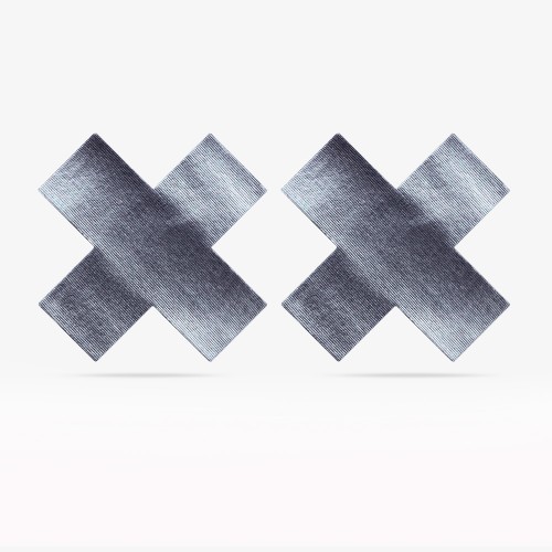 Набор пэстисов для груди Cross Pattern Nipple Pasties