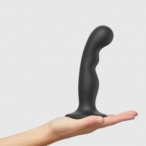 Фаллоимитатор Strap-On-Me Dildo Plug P&G XXL черный 20 см (иной угол)