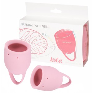 Набор менструальных чаш Natural Wellness Magnolia Light Pink