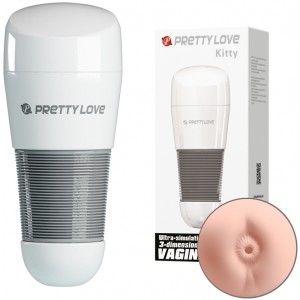 Мастурбатор-попка в колбе Pretty Love Kitty