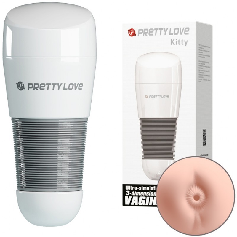 Мастурбатор-попка в колбе Pretty Love Kitty