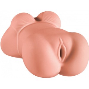 Реалистичный мастурбатор-вагина с попкой и грудью Satisfaction Liza (иной угол)