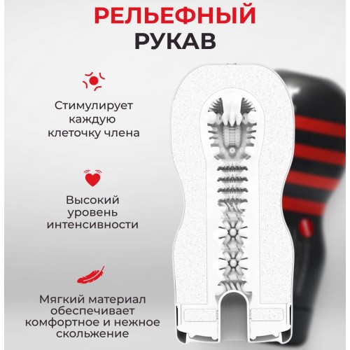 Мастурбатор Tenga Deep Throat Strong увеличенного размера