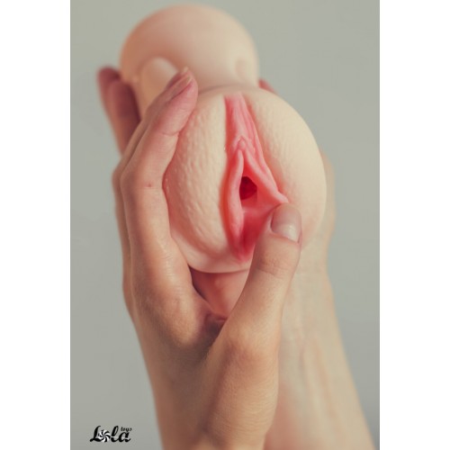 Двойной мастурбатор ротик с зубами и вагина со стимулирующими кольцами Satisfaction Goddess of Love