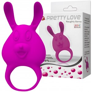 Эрекционное кольцо Pretty Love Naughty Bunny