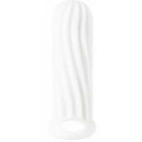 Фаллоудлинитель с кольцом Homme Wide White + 1,5 см 