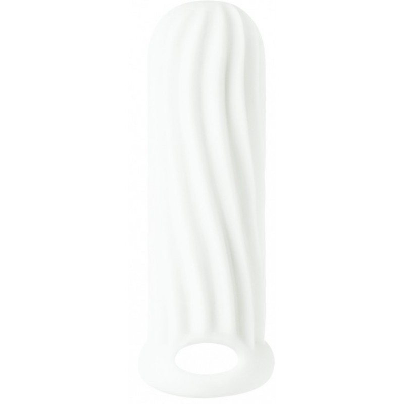 Фаллоудлинитель с кольцом Homme Wide White + 1,5 см 