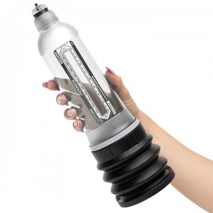 Гидропомпа Bathmate HYDROMAX9, ABS пластик, прозрачная, 32,5 см (аналог Hydromax X40) (иной угол)