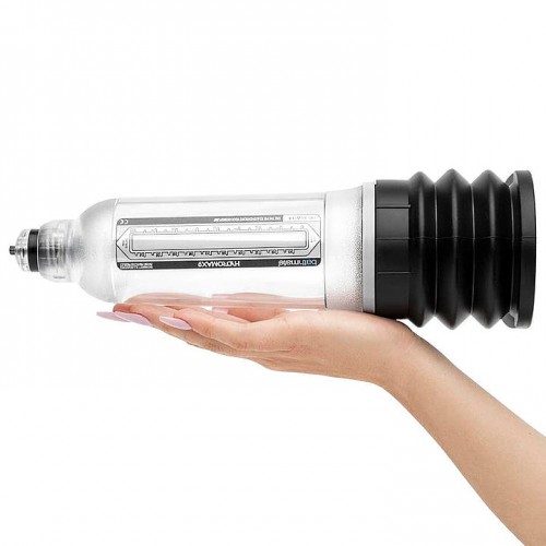 Гидропомпа Bathmate HYDROMAX9, ABS пластик, прозрачная, 32,5 см (аналог Hydromax X40)