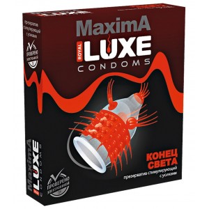 Презерватив Luxe Maxima Конец Света 1 шт