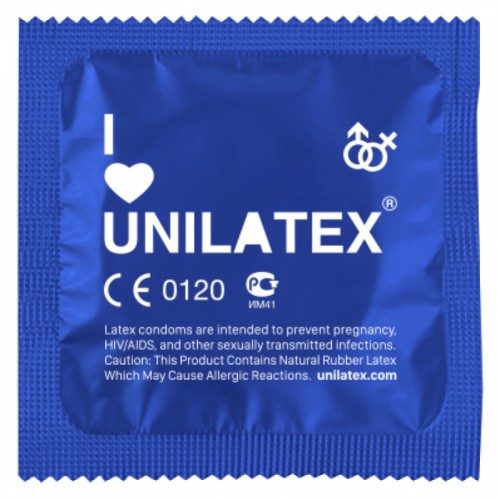 Ребристые презервативы Unilatex Ribbed 3 шт