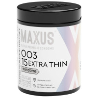 Презервативы в пластиковом кейсе Maxus №15 Extra Thin экстратонкие