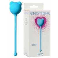 Голубой вагинальный шарик Emotions Roxy