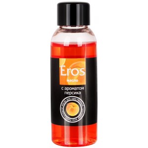 Массажное масло с ароматом персика Eros Exotic 50 мл (иной угол)