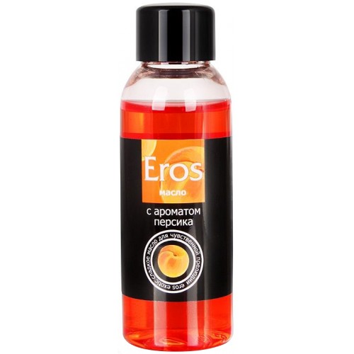 Массажное масло с ароматом персика Eros Exotic 50 мл