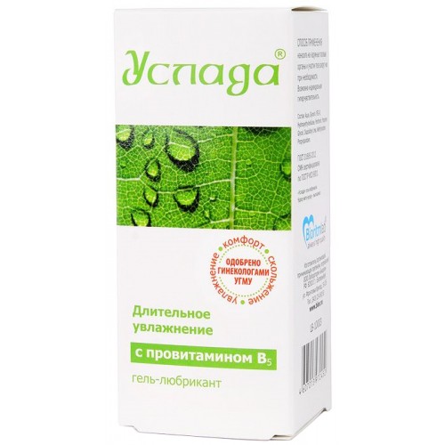 Гель-лубрикант Услада с провитамином В5 30 гр