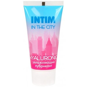 Увлажняющий лубрикант Intim In The City Hyaluronic 60 гр (иной угол)
