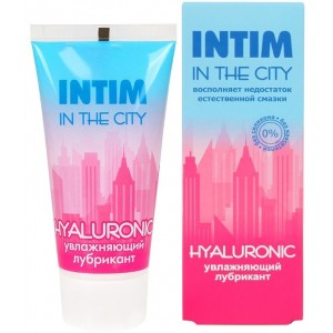 Увлажняющий лубрикант Intim In The City Hyaluronic 60 гр