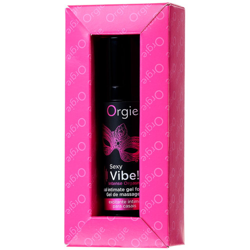Гель для массажа ORGIE Sexy Vibe Intense Orgasm с покалывающим, разогревающим и охлаждающим эффектом
