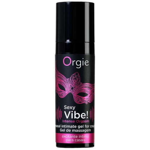 Гель для массажа ORGIE Sexy Vibe Intense Orgasm с покалывающим, разогревающим и охлаждающим эффектом