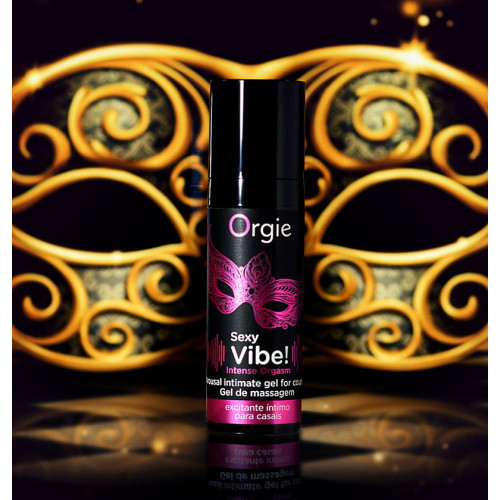 Гель для массажа ORGIE Sexy Vibe Intense Orgasm с покалывающим, разогревающим и охлаждающим эффектом
